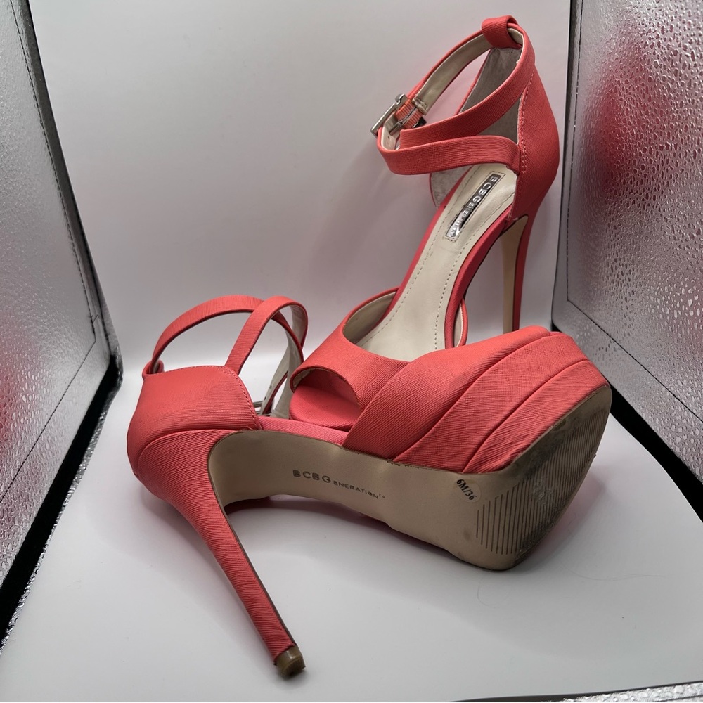 BCBGeneration Coral Platform Heels - image 5